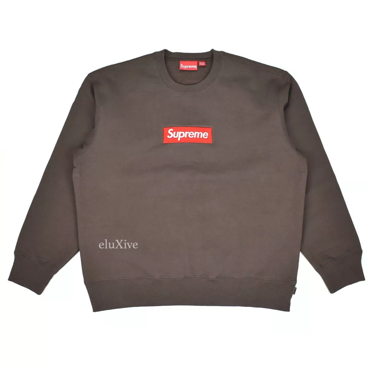 Red Cotton Knitwear & Sweatshirt Box Logo