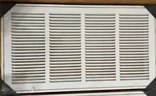 Handua 24 W x 12" H [Duct Opening Size] Steel Return Air Grille 1" Filter 2 Pack