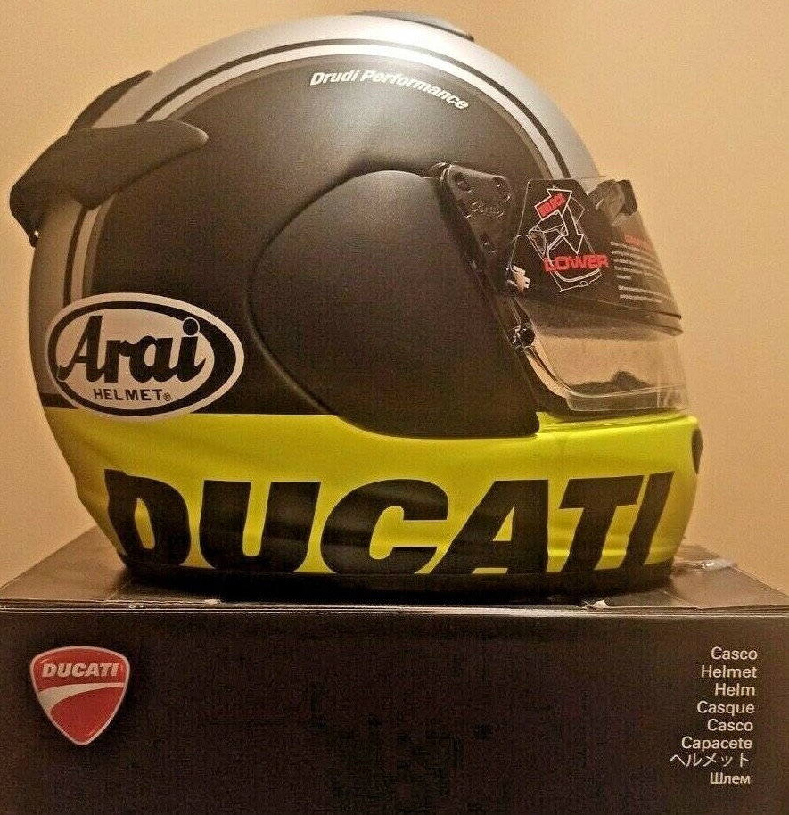 CASCO INTEGRALE FULL FACE HELMET DUCATI HV-1 ARAI CHASER-V PRO SIZE M 981031824