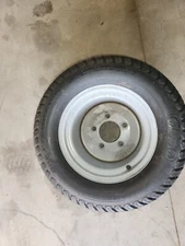 NEW Tire OTR Grassmaster 22X12.00-12 Load 4 Ply Lawn Garden Zero Turn 5Lug Wheel