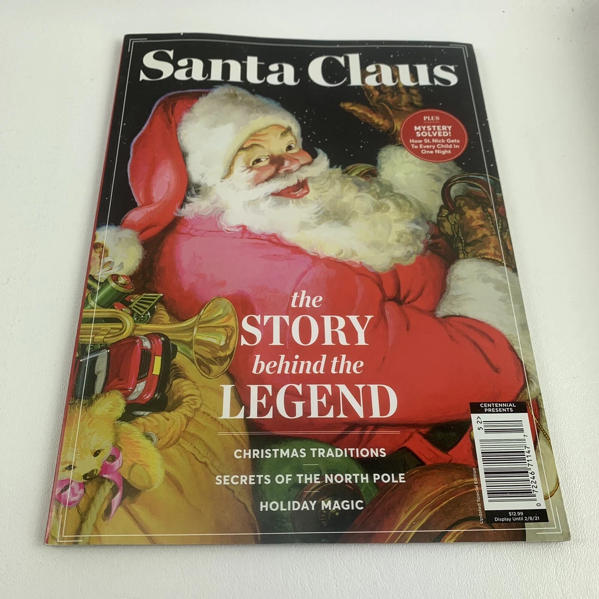 The story on sale behind santa