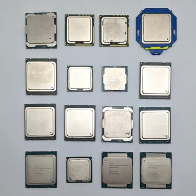 Intel Xeon Assorted Server Processors 1st and 2nd Generations Lot of 16