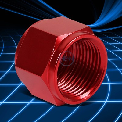 Hard Line to Anodized Aluminum A/N Adapter Fittings with