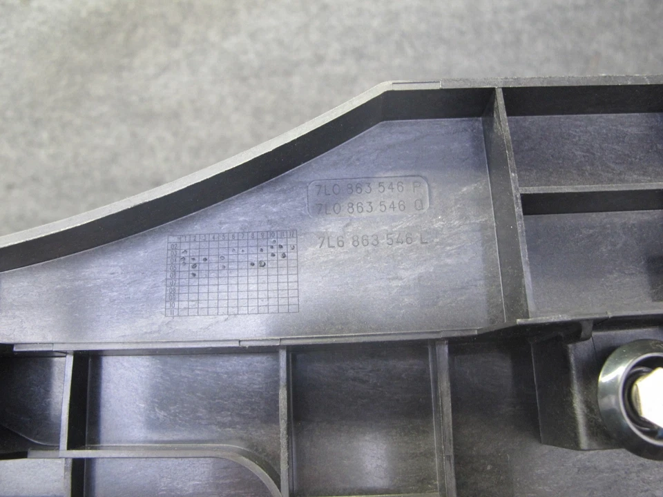 PORSCHE CAYENNE 955 2003-2010 MALETERO TRASERO ALFOMBRA COMPARTIMENTO CUBIERTA Foto 3 de 4