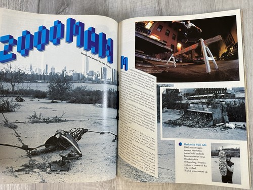 Thrasher Magazine March 2001 Issue 242 VTG Skateboard Greco Rowley Australia - Picture 17 of 20