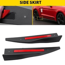 Side Skirt Rocker Panel Spoiler For Ford Mustang Roush 2015-23 Diffuser Winglet Side Skirt Rocker Panel Spoiler For Ford Mustang Roush 2015-23 Diffuser Winglet