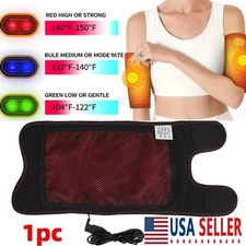 Electric Heating Pad Wrap For Arm Wrist Foot Knee Massager Joint Pain Relief US