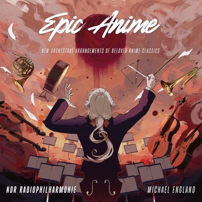 CD Epic Anime New Orchestral Arrangements Of Beloved Michael England (K294) NEU!