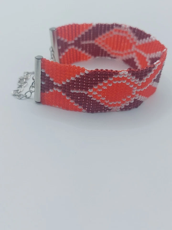 Armband 16 Cm Lang, Handarbeit Aus Perlen Modeschmuck - Bild 2 von 2