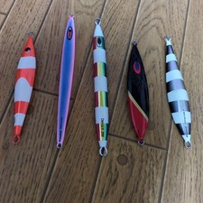 Fishing Lure Slow jigging metal jig 5 piece set