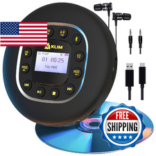 KLIM Journey - Portable CD Player Walkman with Long-Lasting Battery - New - with