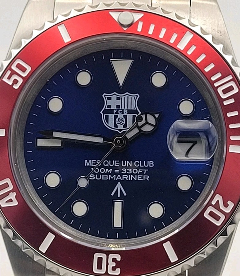 RELOJ FCB Japanese Citzen 'Mes Que Un Club' Fútbol Movimiento Automático