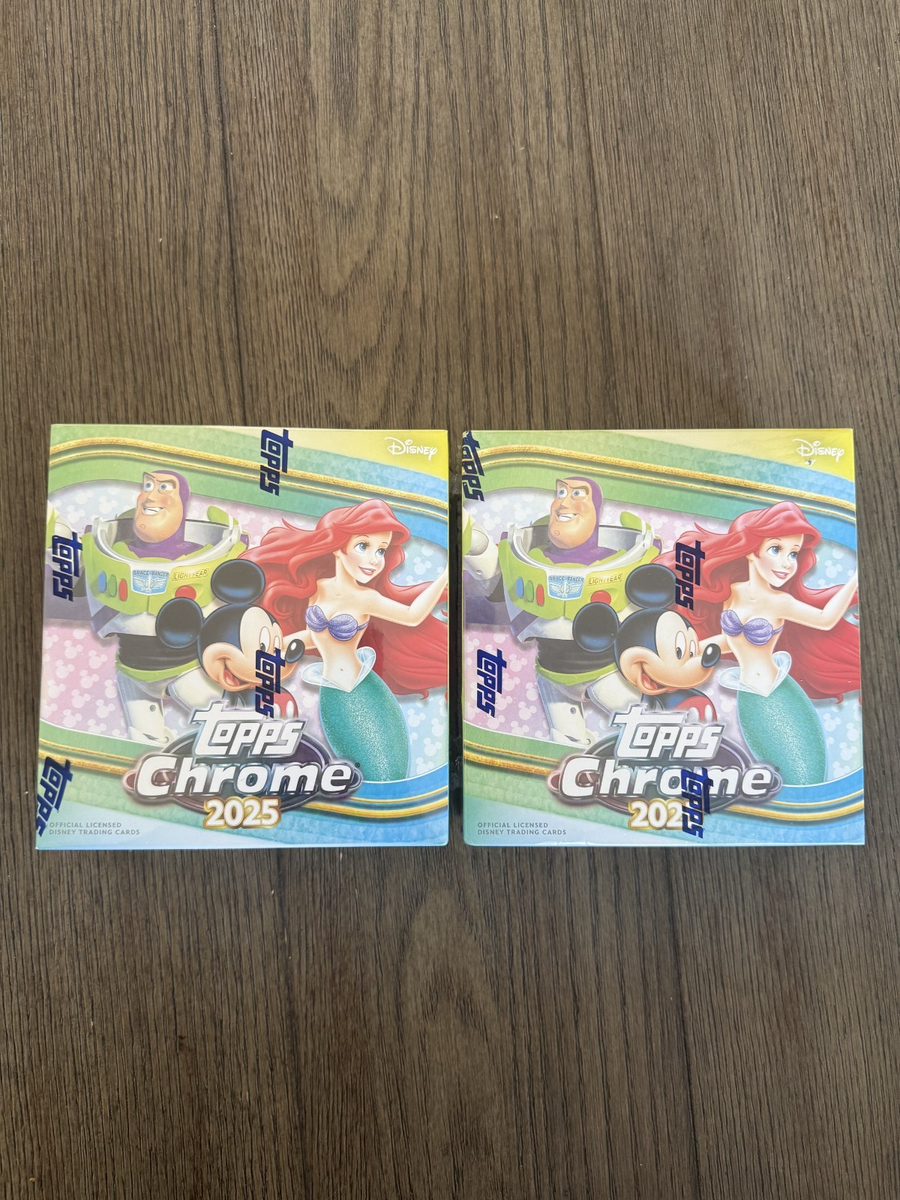 2025 Topps Chrome Disney Mega Box Sealed - SHIPS TODAY - LOT