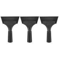 3pcs Squeegee 5 Inch Water Blade Shower Squeegee for Window Glass Door, Black
