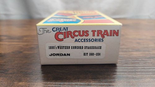 HO Walthers Gran Tren de Circo 360-234 Diligencia Western Concord Años 1890 | Condition: New