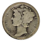 1921-D Mercury Dime Good Condition