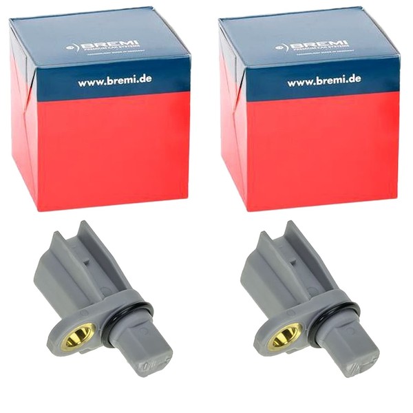 2X Bremi ABS-SENSOREN Hinten Vorne Passend FÜR Ford C-MAX Focus Grand Kuga-image