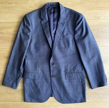 JCrew Ludlow Suit 42R 34x32 Blue Glen Plaid 100 Wool American Woolen Co Tailored