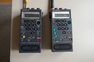 Sony ICF Pro 80 + Sony AIR 7 Weltempfänger