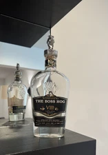 WhistlePig Boss Hog VIII Lapulapu's Pacific Empty Bottle w/pewter topper