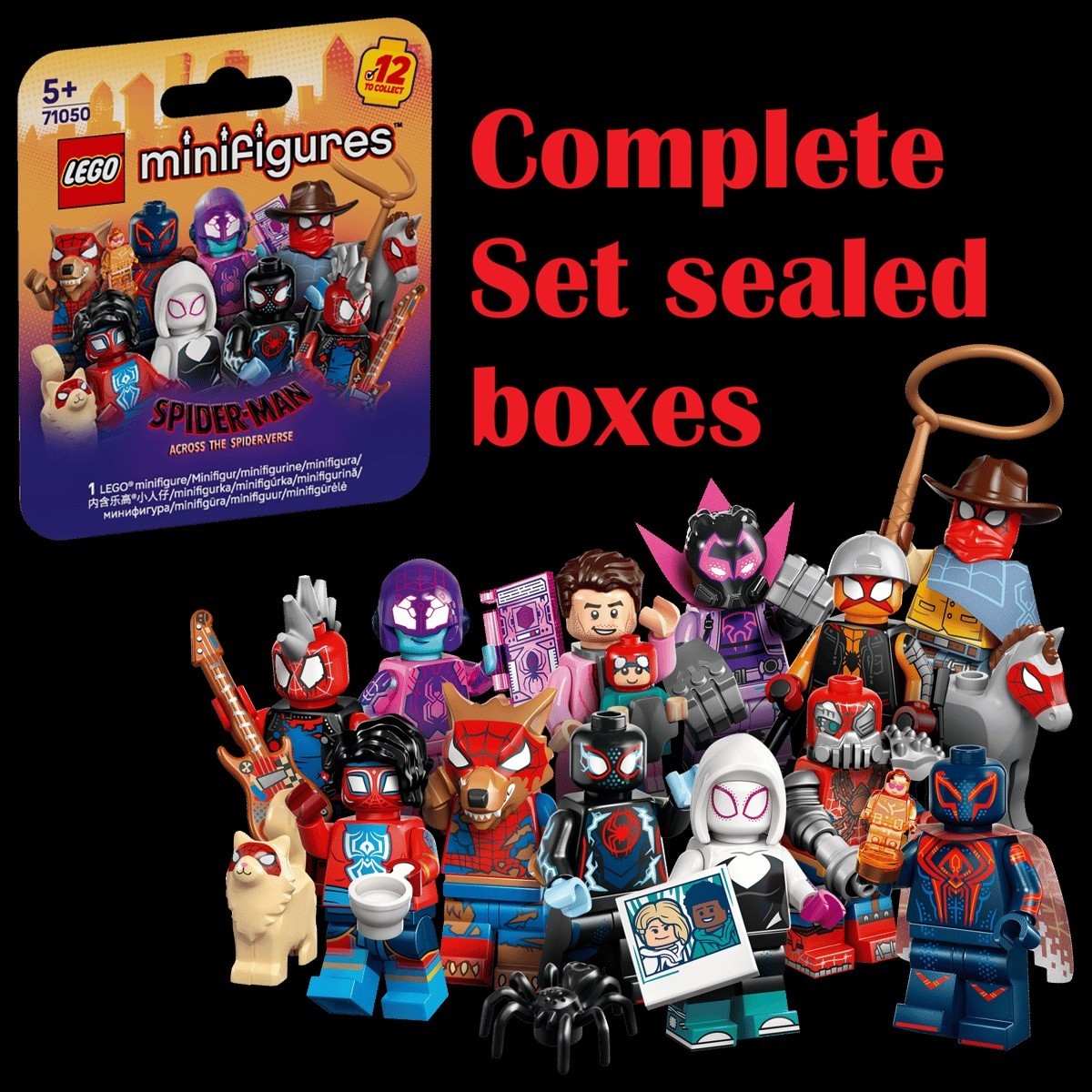 Lego New 71050 Series Spider-Man Across the Spider-Verse CMF