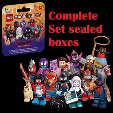 Lego Nuevo Serie 71050 Spider-Man Across the Spider-Verse CMF Juego Completo de 12