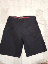 Wrangler Outdoor Series Shorts Mens Size 34 Cargo Flat Front Nylon Blend Hiking