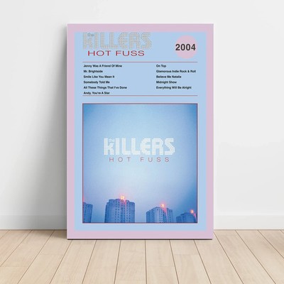 The Killers Hot Fuss Fine Art Album Poster