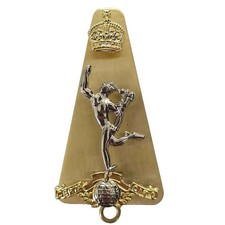 Royal Signals Kings Crown Metal Cap Badge