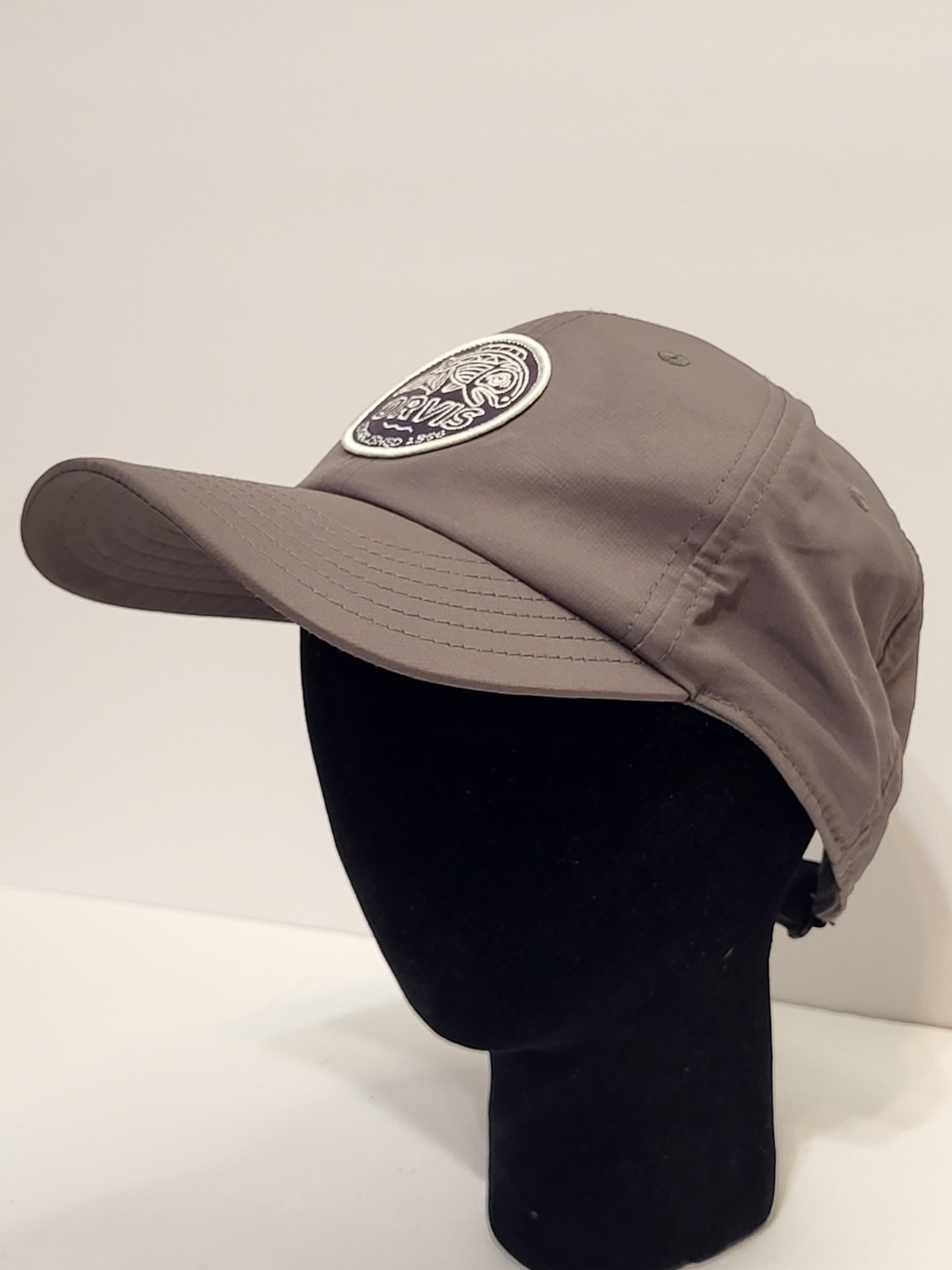 Orvis Fish Logo Patch Gray Adjustable Strapback P… - image 2