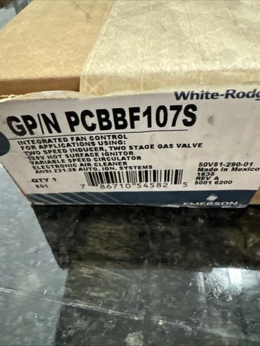 Emerson GP/N PCBBF107S OEM Control Circuit Board White Rodgers 2 Stage 24V 60HZ