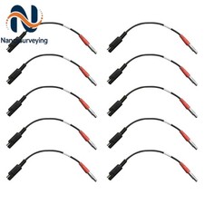 10PCS Power Cable A00302 For Topcon GPS-HiPer Lite wired To SAE 2-Pin Connector