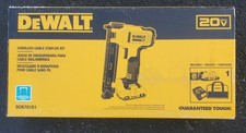 DEWALT 20V MAX Cordless Cable Stapler Kit + Battery & Charger (DCN701D1)