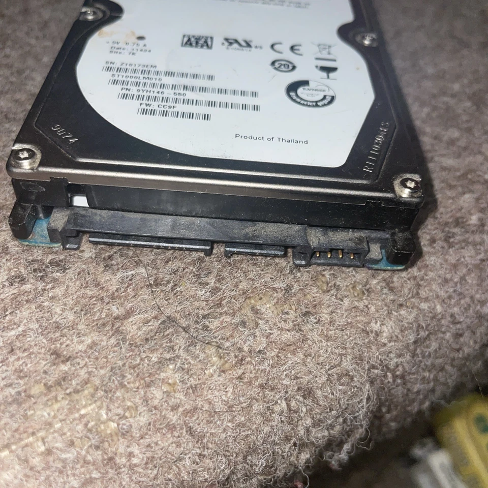 SEAGATE 1TB 2.5" SATA DRIVE - ST1000LM010 - 9YH146-550 - Image 3 of 4