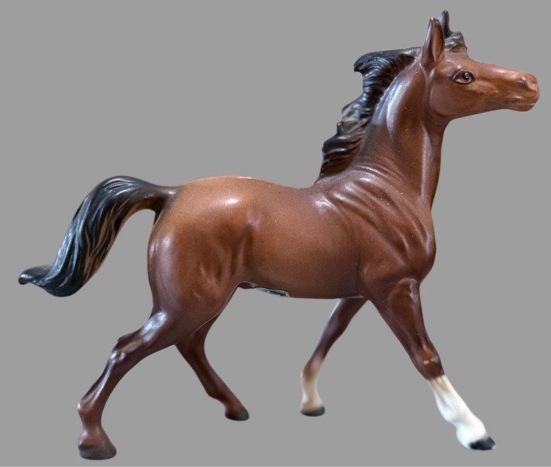 VINTAGE!‼️ Bay Horse by Norcrest  MIJ, A258, 5-1/2” Porcelain ceramic ~ EUC ❤️