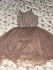 Spaghetti Straps Tutu Dress Dark Purple Size 110 US 4T — photo 2