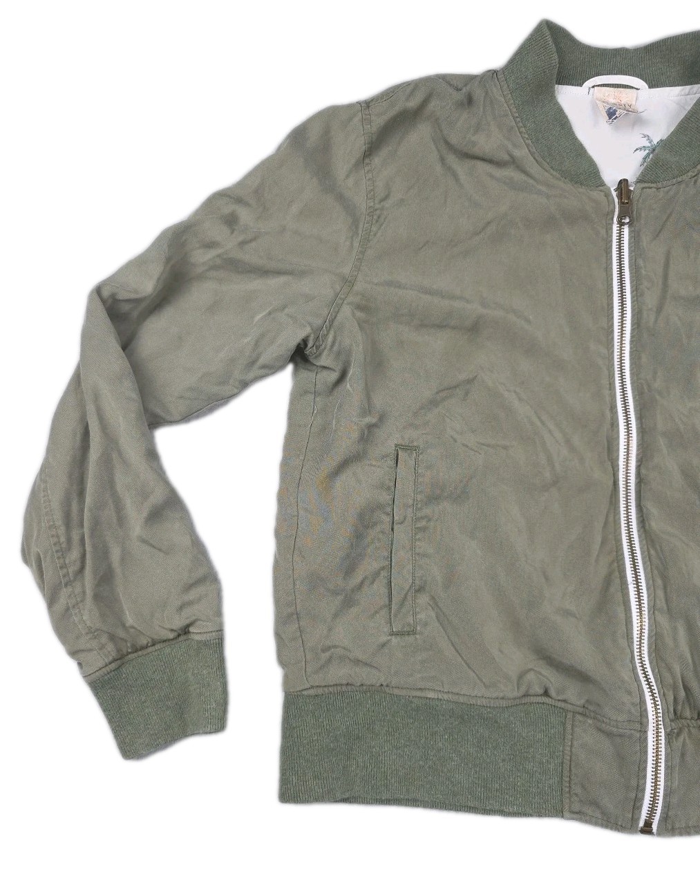 Faherty Reversible Aloha Bomber Jacket  Women’s S… - image 3