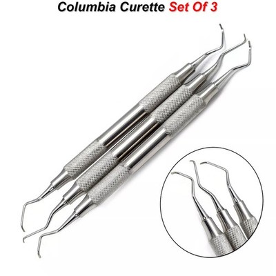 Dental Columbia Universal Kürette Mundhygiene Zahnsteinentferner Zahnmedizin Werkzeuge C
