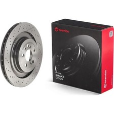 2x Brembo 09.A907.11 Bremsscheibe f&uuml;r MERCEDES BENZ SLS AMG R197 C197