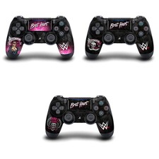 OFFICIAL WWE BRET HART MATTE VINYL SKIN DECAL FOR PS4 DUALSHOCK 4 CONTROLLER