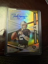 2021 Panini XR - Acclaimed Autographs Rich Gannon #ACA-RGA /49 (AU)