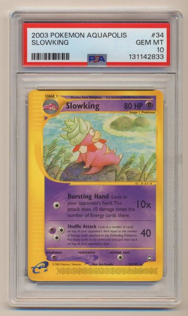 Pokémon TCG Professional Sports Authenticator (PSA) Aquapolis