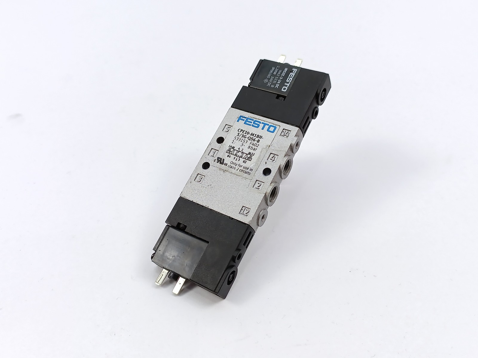 Festo 533153 CPE10-M1BH-5/3G-QS6-B Solenoid Valve