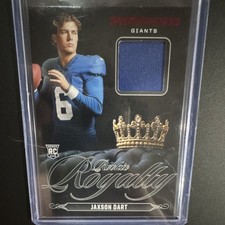 Panini 2025 Rookies & Stars Jaxson Dart RC Giants Star Search SS-JDT Memorabilia