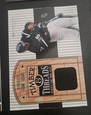 2004 Donruss - Timber & Threads Frank Thomas #TT-8 (MEM)