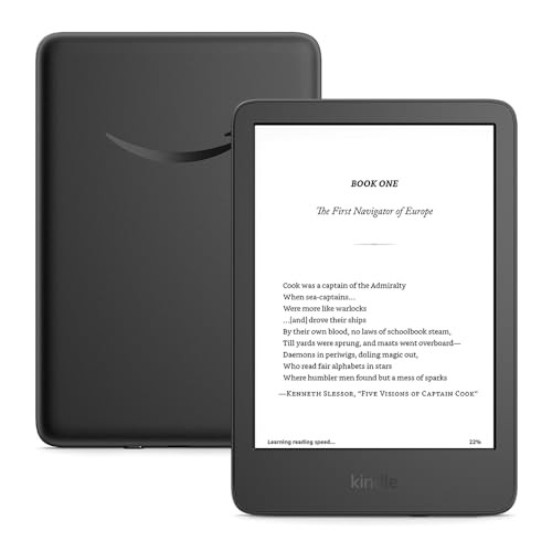 New Amazon Kindle (16 GB) - Lightest and most compact Kindle, with glare-free. Available Now for $143.99