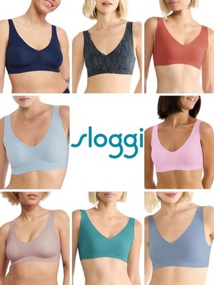 Sloggi ZERO Feel Bralette ohne Bügel Soft Cup Pullover BH Seamless Dessous