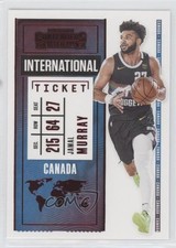 2020-21 Panini Contenders International Ticket Red Jamal Murray #12 n1u