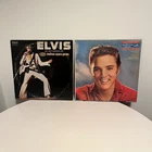 Vintage Elvis Presley For LP Fans Only/Madison Sq Garden 2 LP Lot RCA Victor