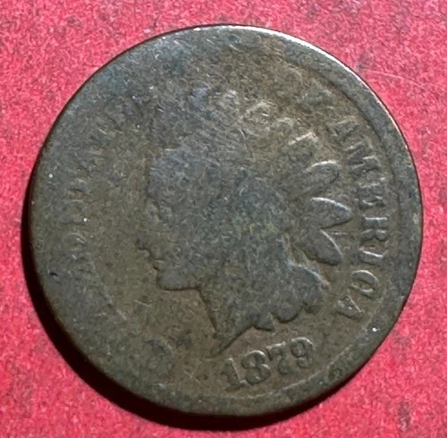1879 US Indian Head Cent! Lower Mintage! Old US Coin!
